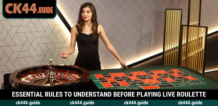 Live Roulette at CK444 – Complete Guide to Rules and Betting Options 3 Discover essential Live Roulette rules for beginners