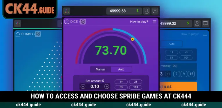 Spribe at CK444 – Exciting Crash Games and Interactive Adventures 3 Find your favorite Spribe games in the CK444 lobby