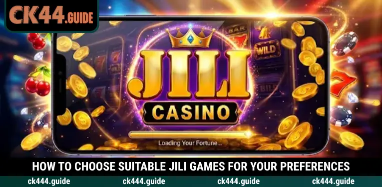 Jili Games at CK444 – Top Slot Titles and Exciting Bonus Features 3 Choose Jili Games that match your playing style