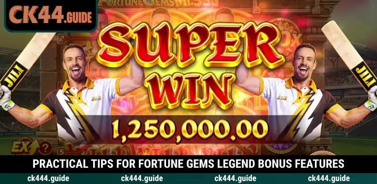 Fortune Gems Legend at CK444 – Gameplay Guide and ABD NUDGE Features 3 Useful tips for understanding Fortune Gems Legend bonuses