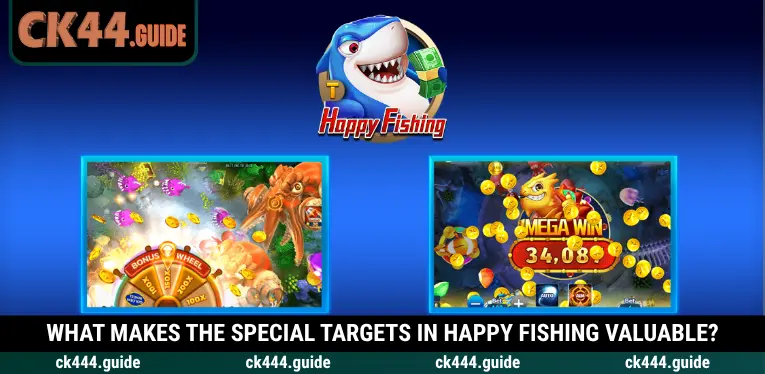 Happy Fishing at CK444 – Hunt Mega Octopus for Up to 950x Rewards 2 Gem Turtle 8x, Mega Octopus and Giant Shark rewards